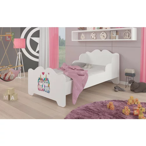 ADRK Furniture Otroška postelja Ximena s potiskom - 80x160 cm