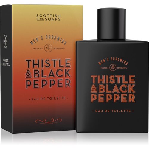 Scottish Fine Soaps Thistle &amp;amp; Black Pepper toaletna voda za mo&amp;scaron;ke 100 ml Slike