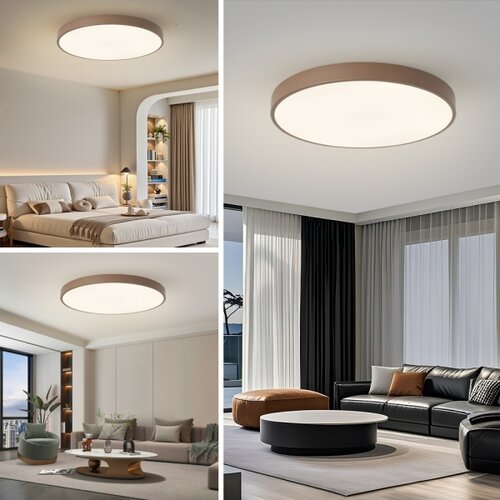  Brilagi - LED plafonsko svetlo POOL LED/100W/230V 3000/4000/6000K 80 cm braon Slike
