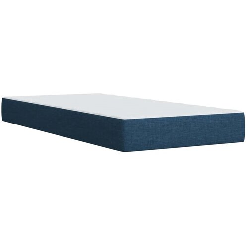  Boxspring krevet s madracem Plava 80 x 200 cm Tkanina - Plava 80 x 200 cm Dizajn linija Slike