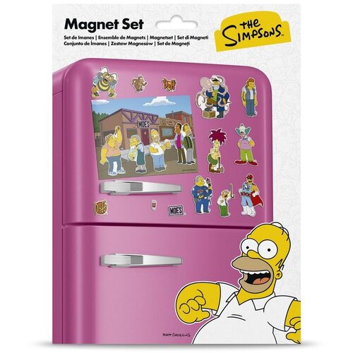 Erik Set die-cut magneta The Simpsons Citizens, 3 arka 14,5 &times; 21 cm Cijene