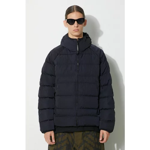 C.P. Company Pernata jakna Eco-Chrome R Goggle Down Jacket za muškarce, boja: tamno plava, za zimu