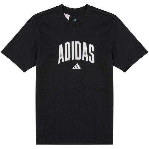 Adidas Majice s kratkimi rokavi Collegiate Graphic T-Shirt Kids Črna Slike