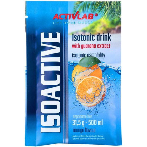 ACTIVLAB Napitak Isoactive pomorandža i guarana 31,5 g Slike