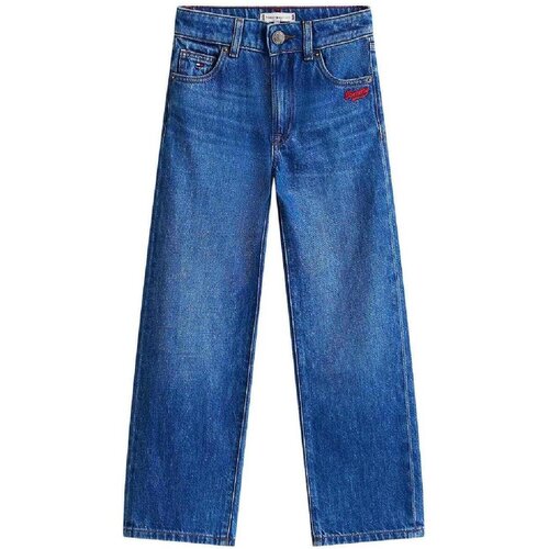 Tommy Hilfiger Jeans straight KG087731BJ 1NJ Modra Cene