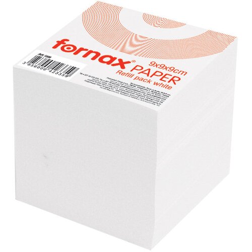  Papir za kocku 9x9x9cm Fornax bijeli Slike