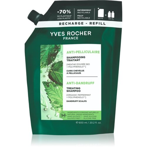Yves Rocher ANTI-PELLICULAIRE &amp;scaron;ampon proti prhljaju 600 ml Slike