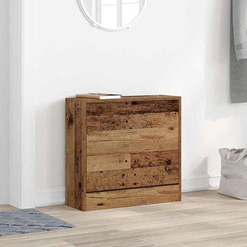  Ormar za cipele Staro drvo 60 x 21 x 57 cm Konstruirano drvo Cijene
