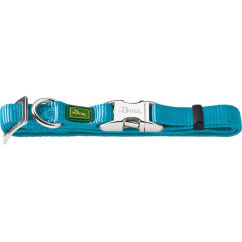 Hunter ogrlica za pse Vario Basic Alu-Strong L, najlon petrolej Cene