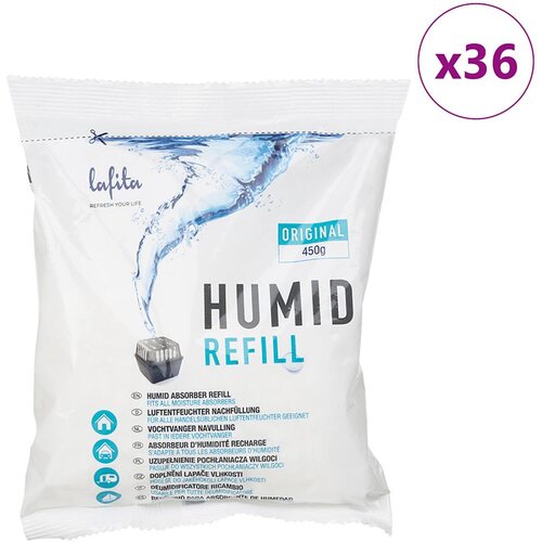 vidaXL Polnila za vpijanje vlage 36 kosov 450 g Cene
