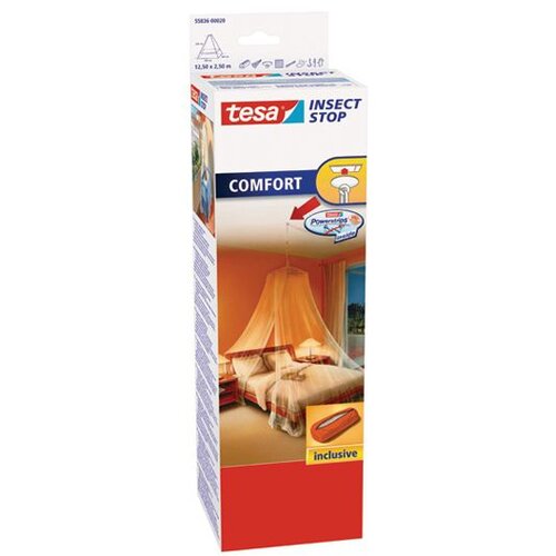 Tesa Mreža proti mrčesu Tesa Comfort (za posteljo, 2,5 x 2,5 m, bele barve) Cene