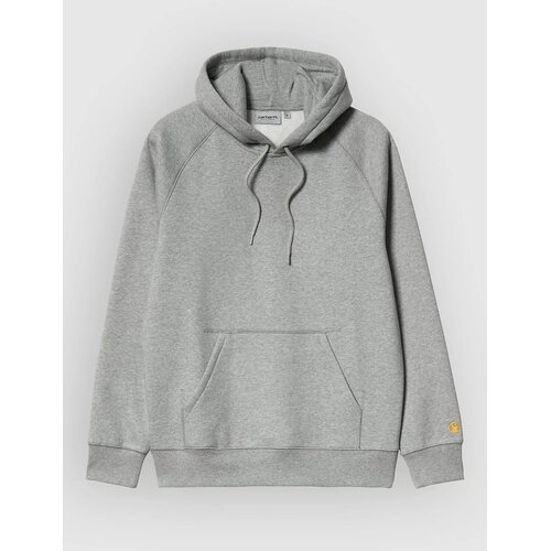 Carhartt WIP Chase Pulover s kapuco grey heather / gold Cene