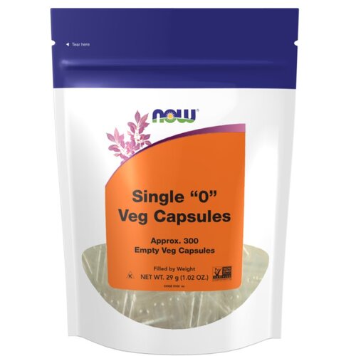 Now Foods Prazne kapsule 0 veganske NOW (300 kapsul) Cene