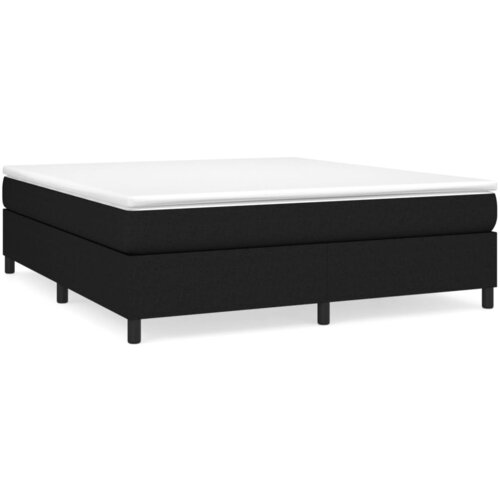 Maison Chic Box spring postelja - Vzmetna postelja z vzmetnico črna 180x200 cm blago SL14492, (21884613) Cene