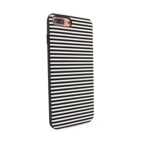  Maska za telefon Stripes za iPhone 7 Plus crna Cene