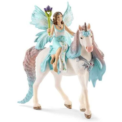 Schleich Pravljična Eyela s kraljevim samorogom 70569 Slike