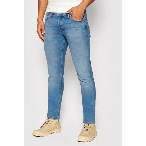 Jack & Jones Jeans hlače Glenn 12201645 Modra Slim Fit