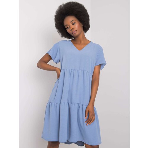 RUE PARIS Dress-WN-SK-842.01P-blue Cene