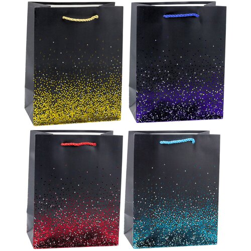 GIFT Bag Glitter Gradient Dots 23 x 18 x 10.5 cm Slike