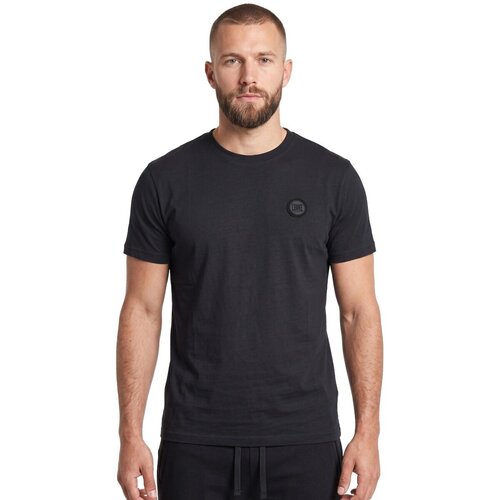 Leone 1947 Majice &amp;amp; Polo majice Man Short Sleeves Soft Črna Slike