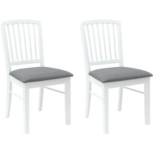  Trpezarijske stolice 2 pcs Bijelo 50 x 52 5 x 91 cm Slike