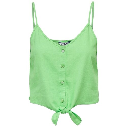 Only Top Caro Strap Linen - Summer Green Zelena Slike