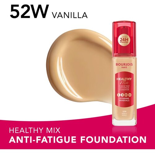 Bourjois Healthy Mix Anti-Fatigue tečni puder 52W Vanilla Slike