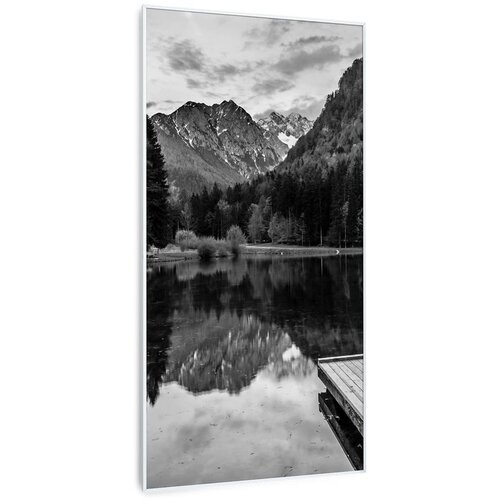 Klarstein Wonderwall Air Art Smart, infrardeči grelnik, črno-belo morje, 60 x 120 cm, 700 W Cene