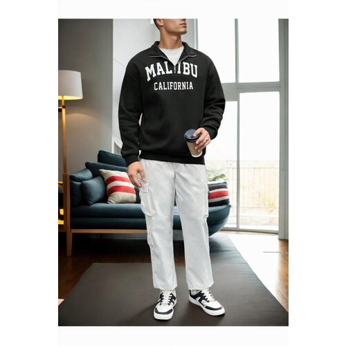 Dewberry 47695 Mens Sweatshirt-BLACK Cijene