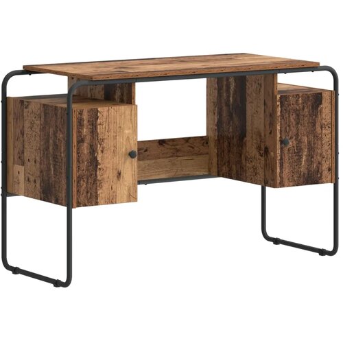  Stol s pohranom Staro drvo 120 x 50 5 x 75 5 cm - Staro drvo Slike