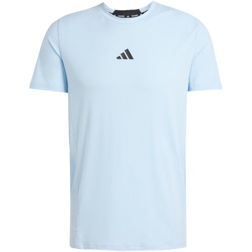 Adidas &amp;Scaron;portne hlače &amp;#039;Designed for Training&amp;#039; pastelno modra / črna Slike