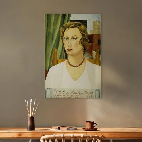  Slika - Frida Kahlo &amp;ndash; Portrait of Mrs. Jean Wight 60x90 Na talijanskom platnu Slike