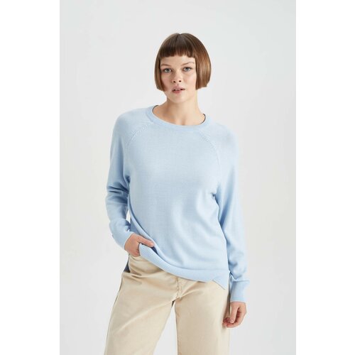 Defacto Relax Fit Crew Neck Pullover Cene