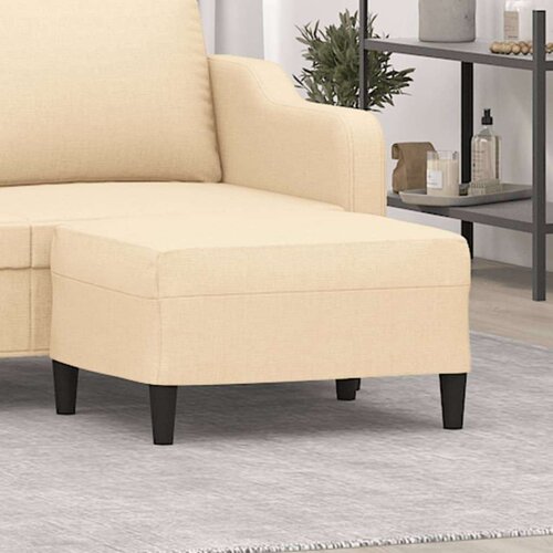  Stolček za noge krem 70x55x41 cm blago, (20983976) Slike