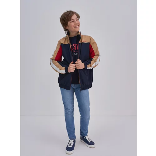Big Star Kids's Jacket Outerwear 130292 Navy Blue Woven-403