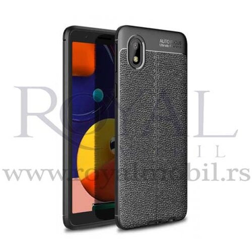  silikonska futrola imitacija koze No4 za samsung galaxy J8 2018 siva Cene