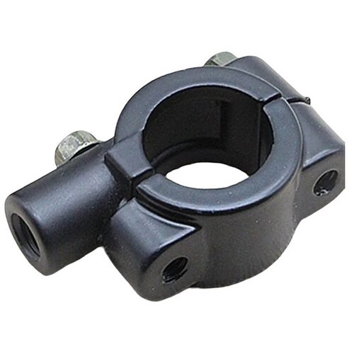 INF 2Pcs nosilec za vzvratno ogledalo za motorno kolo, držalo stranskega ogledala za vzvratno ogledalo iz aluminijeve zlitine Black, (21540212) Slike