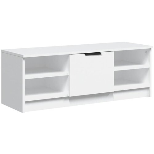 Maison Chic TV omarica - TV stojalo - Televizijska omarica bela 102x35,5x36,5 cm konstruiran les, (21700062) Cene