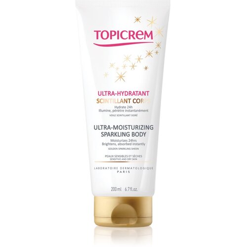 Topicrem UH BODY Ultra-Moisturizing Sparkling Body intenzivno hidratantno mlijeko za tijelo sa &scaron;ljokicama 200 ml Cijene