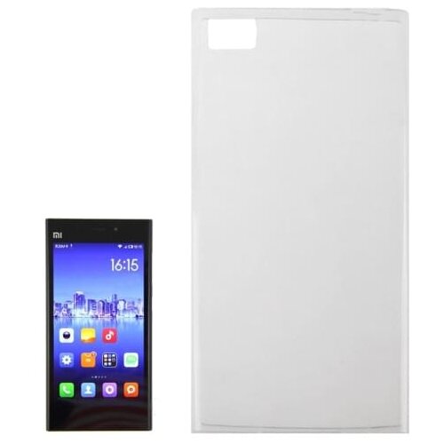 Xiaomi Mi3 silikonska navlaka transparent Slike