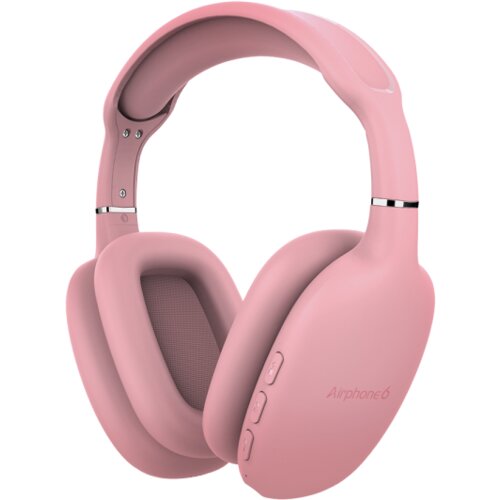 Sonicgear airphone 6 bt slušalice, roze Cene