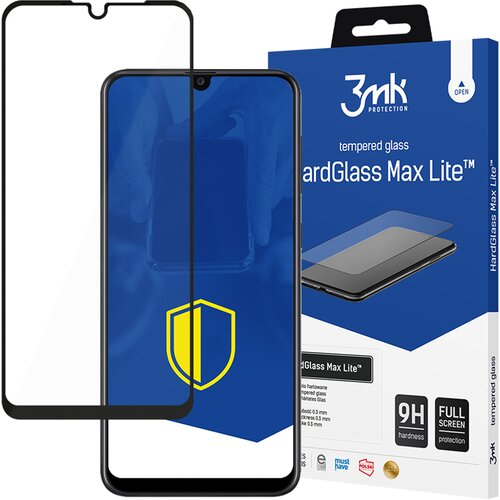 3mk SAMSUNG GALAXY A30S BLACK - HARDGLASS MAX LITE, (22002108) Slike