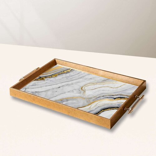 Aberto Design Poslužavnik TPEA10020 50 x 29 x 3.5 cm, Šareni Cene