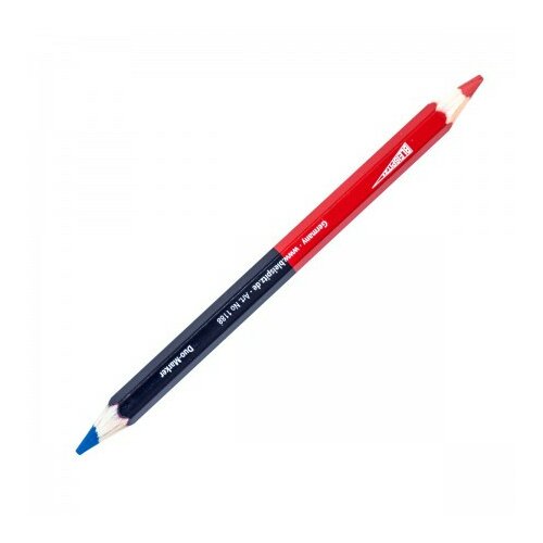 Dvobojna olovka 175mm, plavo-crvena Bleispitz ( 1188 ) Slike