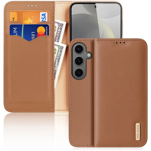 Dux ducis Hivo ovitek za Samsung S24, Rjav Cene