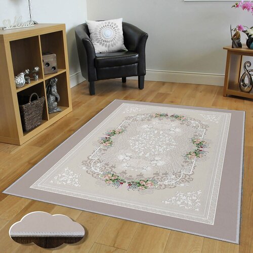  EEXFAB679 Multicolor Hall Carpet (80 x 150) Cene