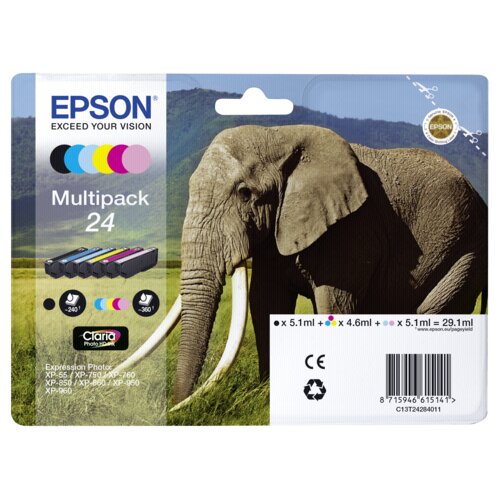 Epson Multipack Claria Photo HD BK/C/M/Y/LC/LM T 242 T 2428 Cijene