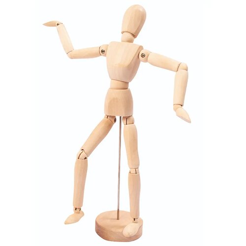 Playbox lesena umetni&scaron;ka figura na stojalu 30cm Cene