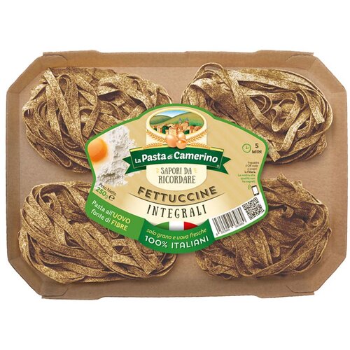 Camerino Testenina Fettucine integrale 250 gr Cene