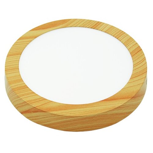 Mitea Lighting M18NO-WDL 18W 6500K svetlo braon nadgradni okrugli led panel Slike